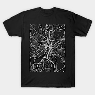 Worcester Massachusetts Map | Map Of Worcester Massachusetts | Worcester Map T-Shirt